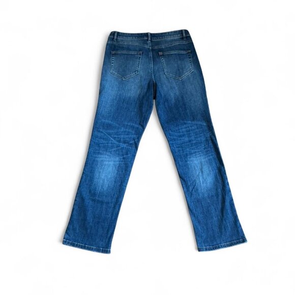 J.Jill High Rise Denim Straight Leg Size 8 p - Picture 2 of 2